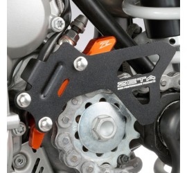 PROTECTOR DE PIÑON Y TAPA DE EMBRAGUE ZETA PARA HUSQVARNA COLOR AZUL