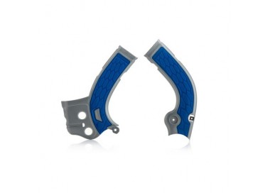 JUEGO PROTECTORES CHASIS ACERBIS AZUL/GRIS YAMAHA YZF 250/450 14/16