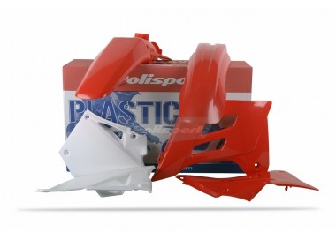 KIT DE PLASTICOS POLISPORT PARA GAS GAS EC 125/250/300 (05/06) COLOR BLANCO