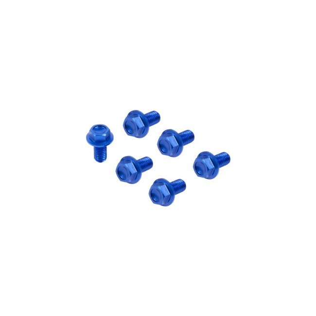 KIT TORNILLOS ZETA PARA PLASTICA YAMAHA YZf 450 (2018) EN COLOR AZUL 
