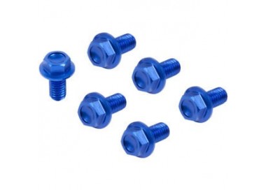 KIT TORNILLOS ZETA PARA PLASTICA YAMAHA YZf 450 (2018) EN COLOR AZUL 