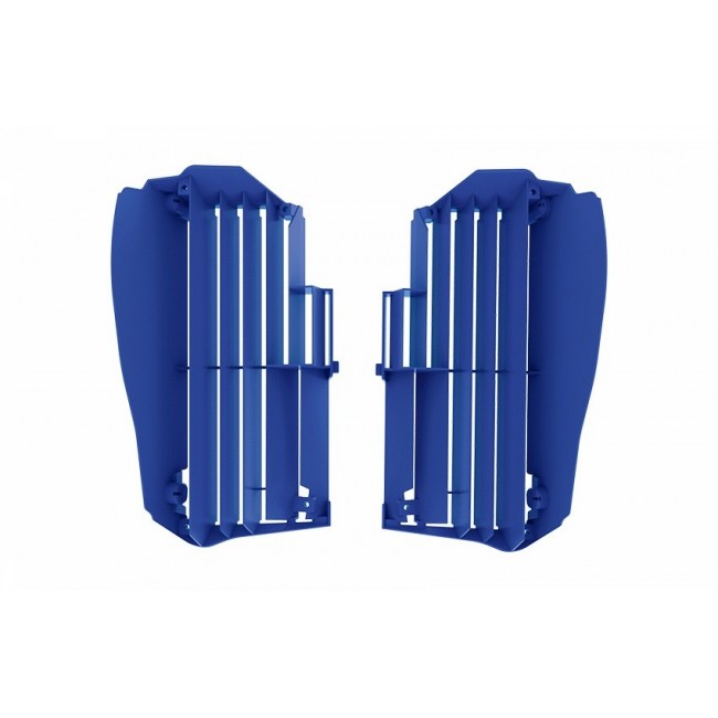 JUEGO DE ALETAS DE RADIADOR POLISPORT YAMAHA WRF 250 15/17+450 16/17 AZUL