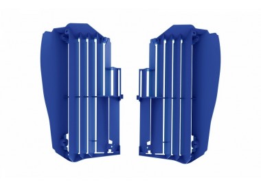 JUEGO DE ALETAS DE RADIADOR POLISPORT YAMAHA WRF 250 15/17+450 16/17 AZUL