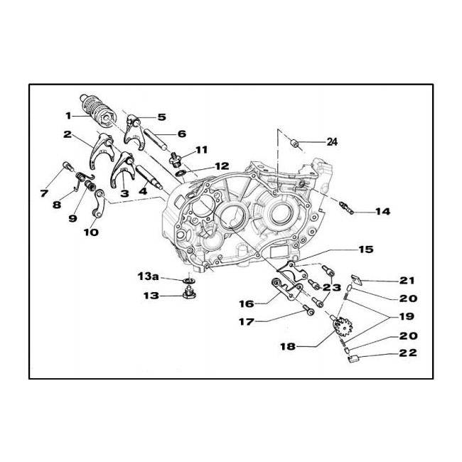 DESPIECE COMPLETO TM 450