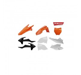 KIT DE PLASTICOS COMPLETO POLISPORT KTM EXC/EXCF (17/18) ORIGINAL 17