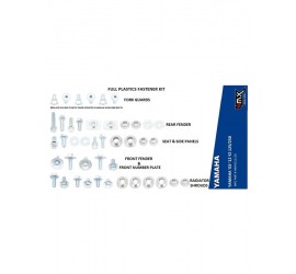 KIT TORNILLOS ZETA PARA PLASTICA YAMAHA YZf 450 (2018) EN COLOR AZUL 
