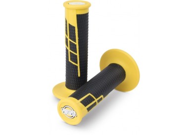 PUÑOS PROTAPER CLAMP ON AMARILLO/NEGRO