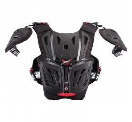 PETO LEAT 4.5 PRO NEGRO/ROJO JUNIOR