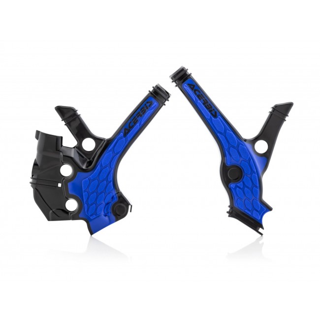 JUEGO PROTECTORES CHASIS ACERBIS AZUL/GRIS YAMAHA YZF 450 18