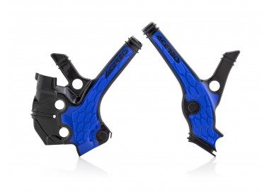 JUEGO PROTECTORES CHASIS ACERBIS AZUL/GRIS YAMAHA YZF 450 18