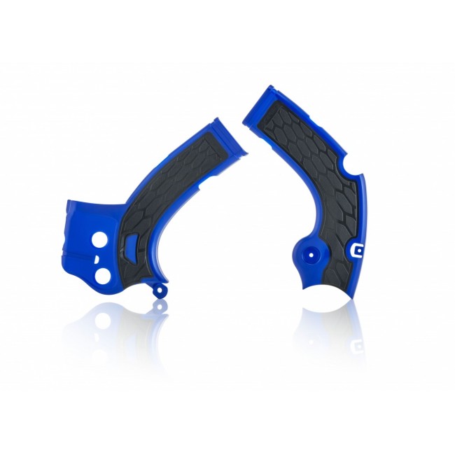 JUEGO PROTECTORES CHASIS ACERBIS AZUL/NEGRO YAMAHA YZF 250/450 16/17