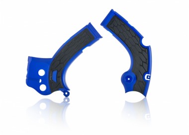 JUEGO PROTECTORES CHASIS ACERBIS AZUL/NEGRO YAMAHA YZF 250/450 16/17