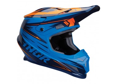 CASCO THOR SECTOR WARP AZUL OSCURO/AZUL ELECTRICO