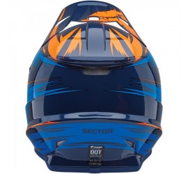 CASCO THOR SECTOR WARP AZUL OSCURO/AZUL ELECTRICO