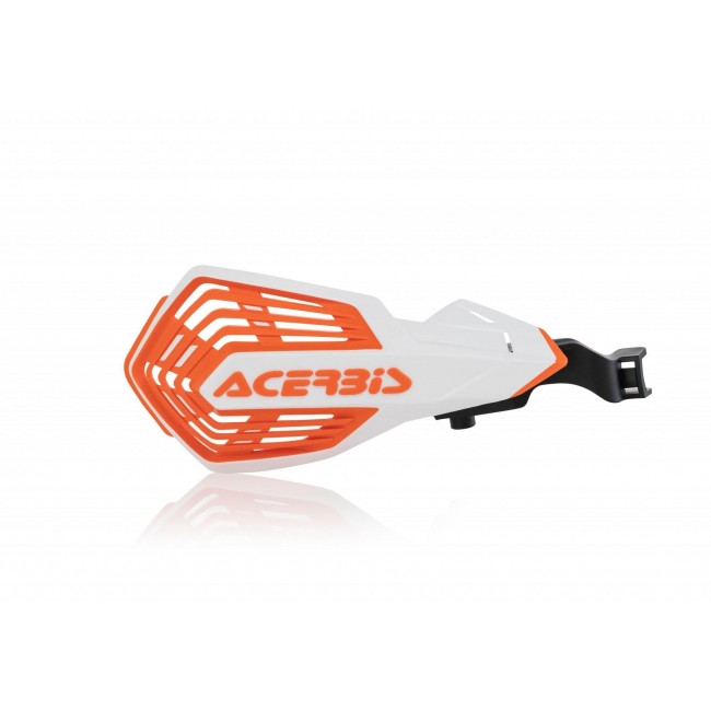 PARAMANOS ACERBIS K-FUTURE BLANCO/NARANJA