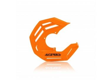 PROTECTOR DE DISCO DELANTERO ACERBIS NARANJA
