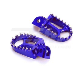 JUEGO ESTRIBERAS SOBREDIMENSIONADAS ART PARA KTM COLOR AZUL