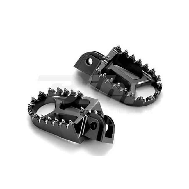 JUEGO ESTRIBERAS SOBREDIMENSIONADAS ART PARA KTM COLOR NEGRO