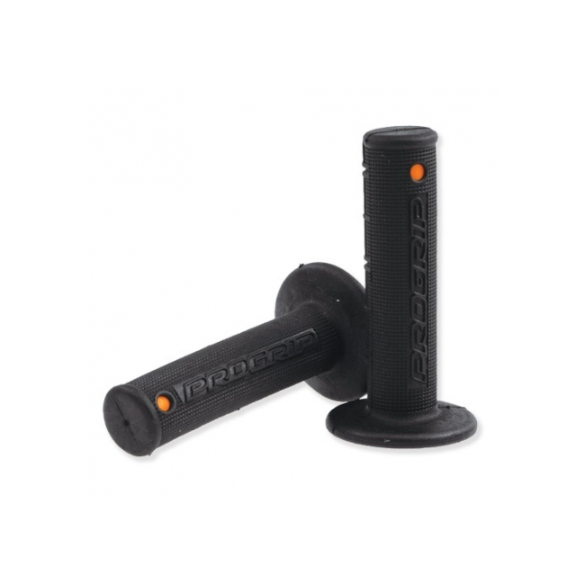 Puños ProGrip Cross doble densidad Gel - Negro/Naranja