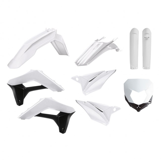 FULL KIT PLASTICOS POLISPORT SHERCO SE-R/SEF-R 17/23 BLANCO