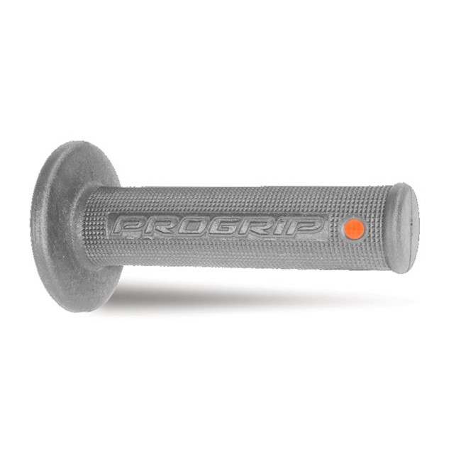 Puños Pro Grip Cross doble densidad Gel - Gris/Naranja
