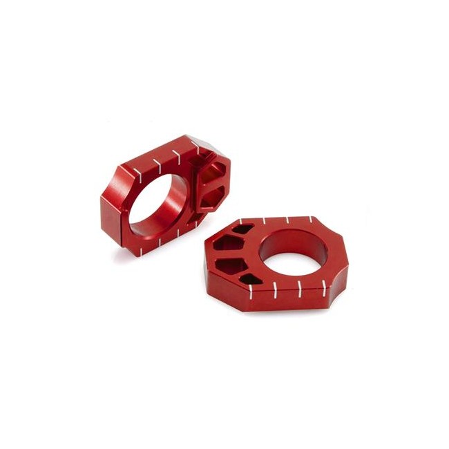 TENSORES DE RUEDAS ZETA YAMAHA YZF 250 12/21 YZF 450 10/21 ROJO