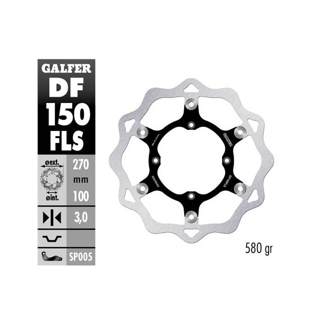 DISCO DE FRENO DELANTERO KAWASAKI KX 125 95/02