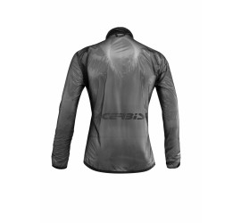 CHAQUETA CHUBASQUERO DEK PACK ACERBIS NEGRO