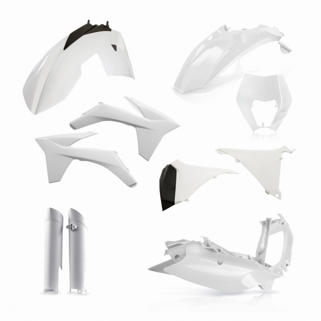 FULL KIT ACERBIS  KTM EXC/F 2012/2013 BLANCO