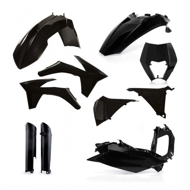 FULL KIT ACERBIS  KTM EXC/F 2012/2013 NEGRO