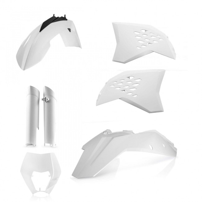 FULL KIT ACERBIS  KTM EXC/F 08/11 BLANCO