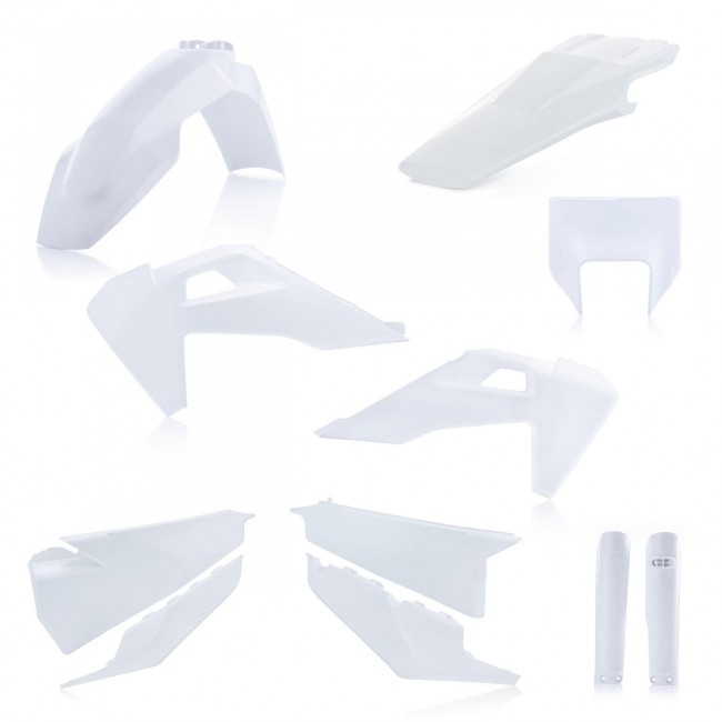 FULL KIT ACERBIS HUSQVARNA 2020/23 ENDURO BLANCO