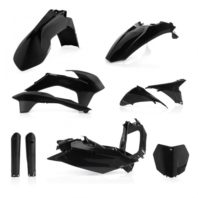 FULL KIT DE PLASTICOS ACERBIS KTM SX/SXF 2015 NEGRO