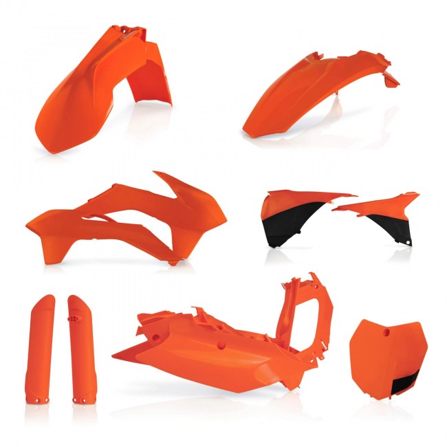 FULL KIT DE PLASTICOS ACERBIS KTM SX/SXF 2015 NARANJA