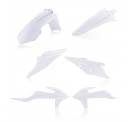 KIT PLASTICOS KTM ACERBIS EXC/EXC-F 20/23 BLANCO