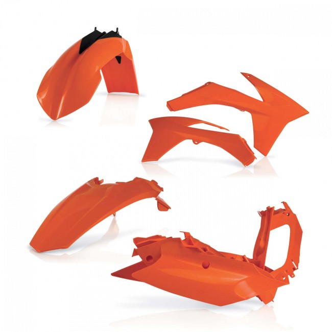 KIT DE PLASTICOS ACERBIS KTM SX/SXF 11/12 NARANJA