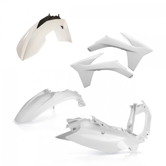 KIT DE PLASTICOS ACERBIS KTM SX/SXF 11/12 BLANCO
