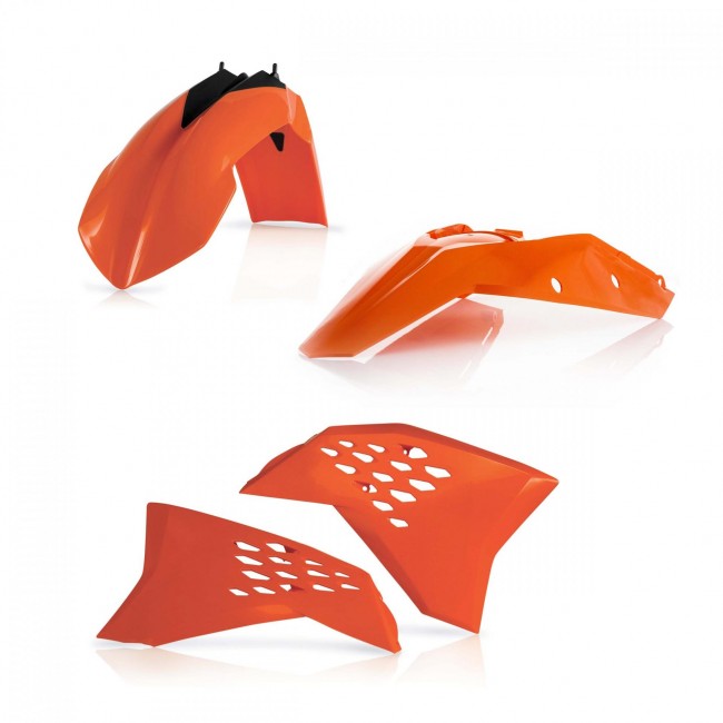 KIT PLASTICOS ACERBIS KTM SX/SXF 07/10 NARANJA