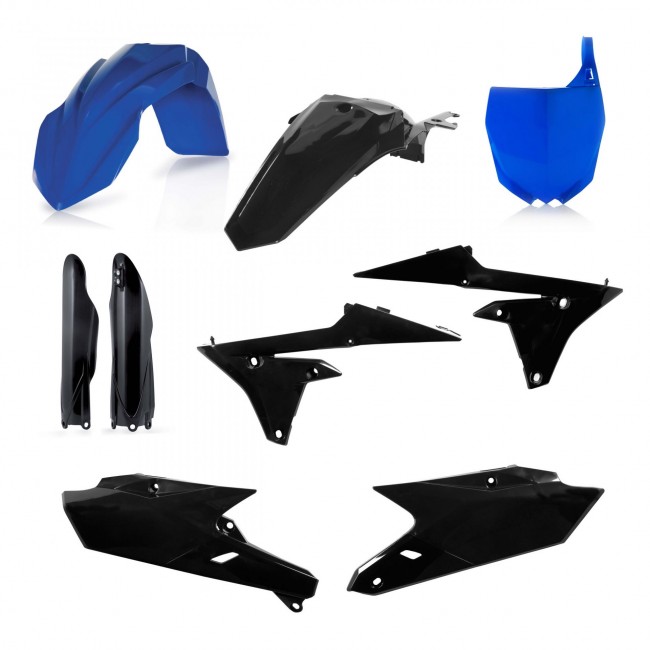 FULL KIT ACERBIS YZF 250 14/18 450 14/17 NEGRO/AZUL