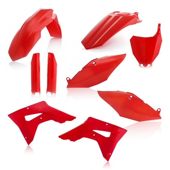 FULL KIT PLASTICO ACERBIS HONDA CRF 450RX 17/18 ROJO