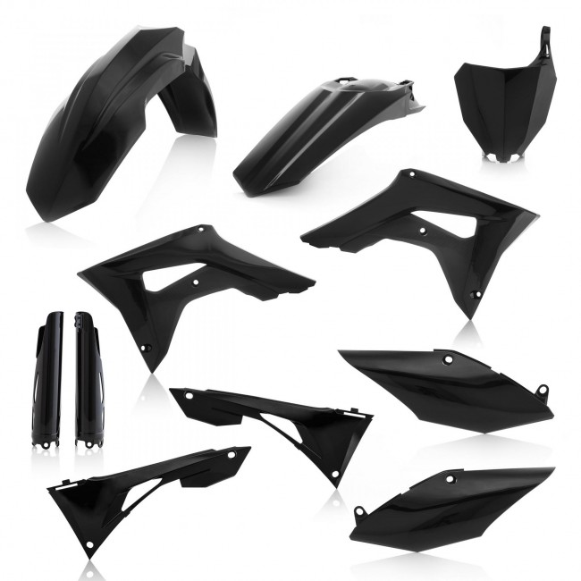 FULL KIT PLASTICO ACERBIS HONDA CRF 450R 19/20 NEGRO