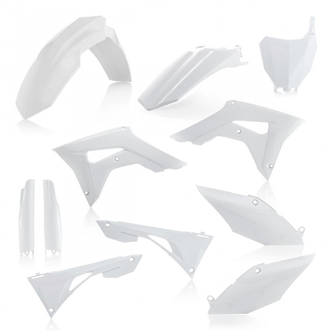 FULL KIT PLASTICO ACERBIS HONDA CRF 450R 19/20 BLANCO