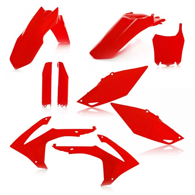 FULL KIT PLASTICO ACERBIS HONDA CRF 450R 13/16 ROJO