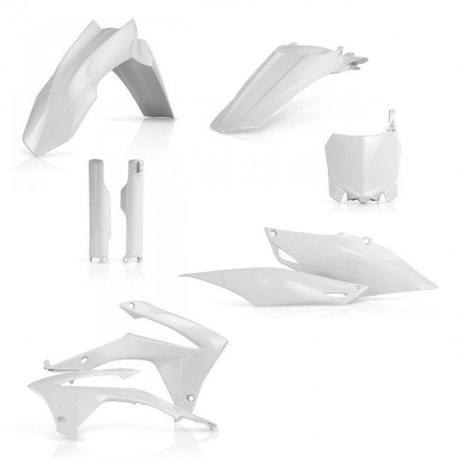FULL KIT PLASTICO ACERBIS HONDA CRF 450R 13/16 BLANCO