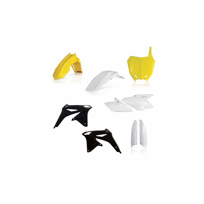 FULL KIT ACERBIS RMZ 450 08/17 AMARILLO/BLANCO/NEGRO