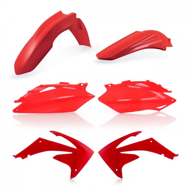 KIT DE PLASTICOS ACERBIS CRF250R 2010 450 09/10 ROJO