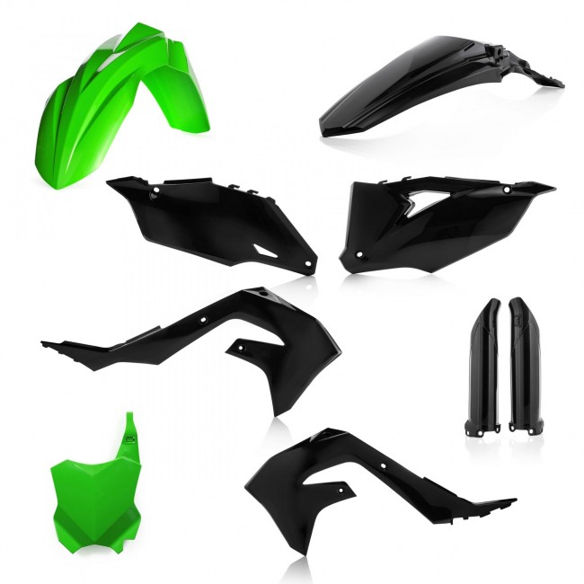 FULL KIT ACERBIS KXF450 19/21 KXF250 21 NEGRO/VERDE