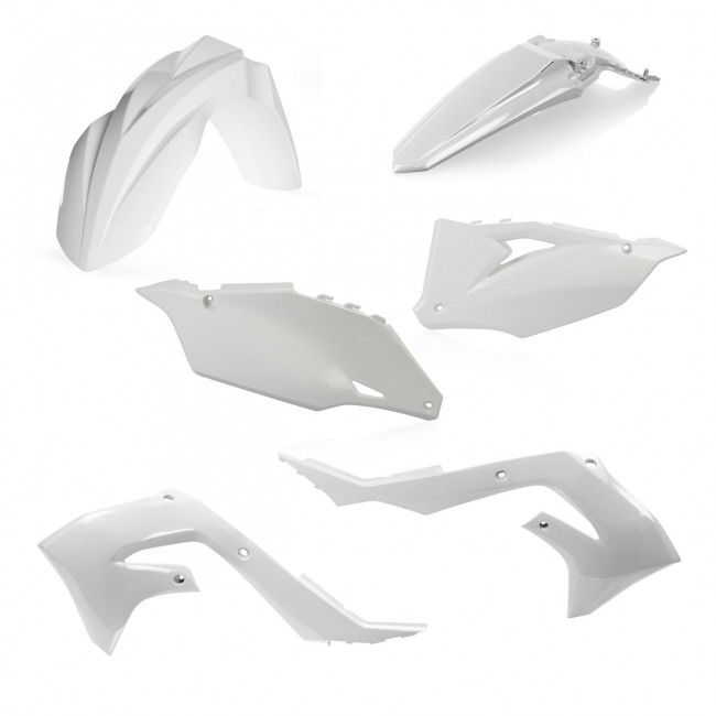 KIT DE PLASTICOS ACERBIS KXF450 19/22 KXF250 21 BLANCO