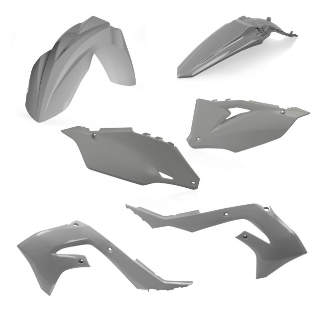KIT DE PLASTICOS ACERBIS KXF450 19/21 KXF250 21 GRIS