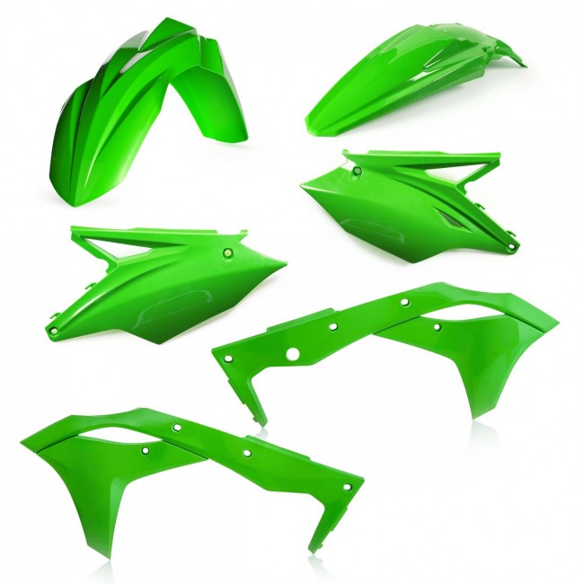 KIT DE PLASTICOS ACERBIS PARA KX-F 250 2017 VERDE